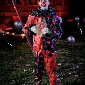 Spirit Halloween Prop 5.9 Ft. Henry Hustle Animatronic Clown Prop Free Shipping!